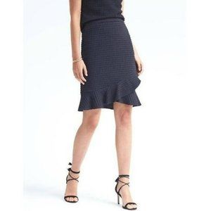 Banana Republic Navy Mermaid Skirt